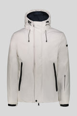 Giubbino contrasto con cappuccio