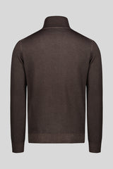 Maglia collo alto pura lana