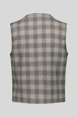 Gilet con taschini grigio