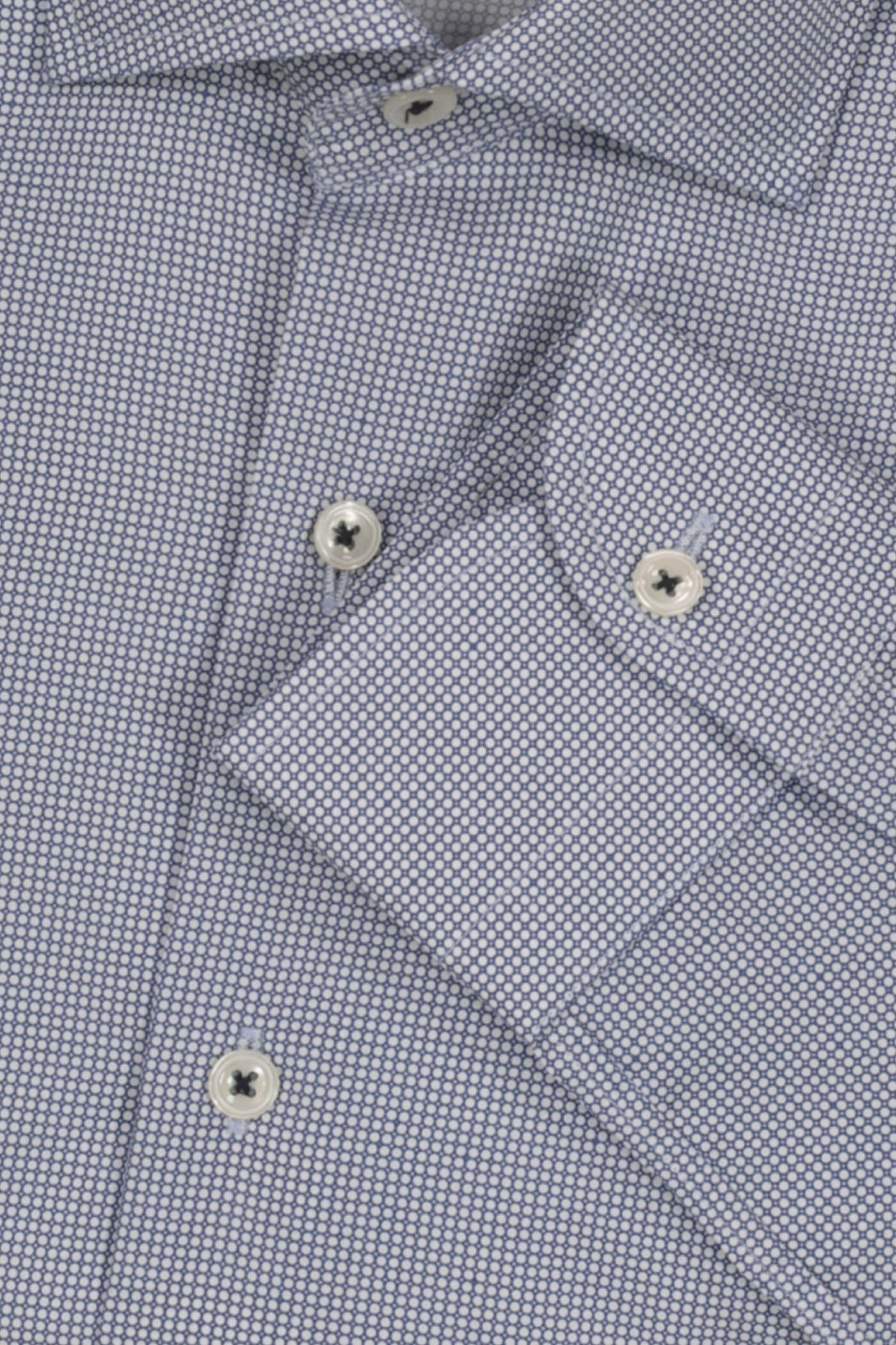 Rennes Camicia In Misto Lino Melange Azzurra main image 1