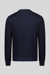 Maglia girocollo pura lana merinos