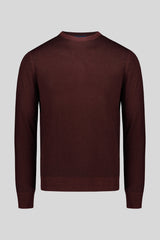 Maglia girocollo pura lana merinos