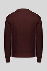 Maglia girocollo pura lana merinos