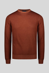 Maglia girocollo pura lana merinos