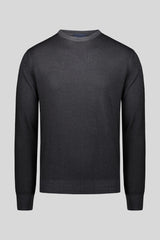 Maglia girocollo pura lana merinos