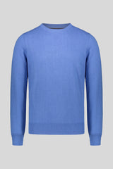 Maglia girocollo tinta unita cachemire