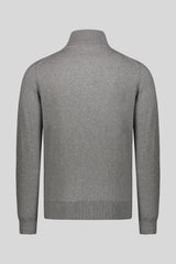 Maglia mezzazip cachemire