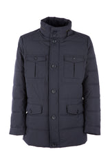 Piumino zip e bottoni