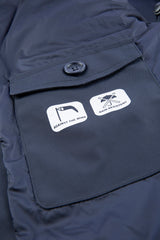 Piumino zip e bottoni