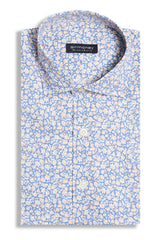 Sky blue floral shirt