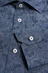 Hemd mit Kaschmir-Print