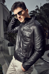 Biker-Lederjacke
