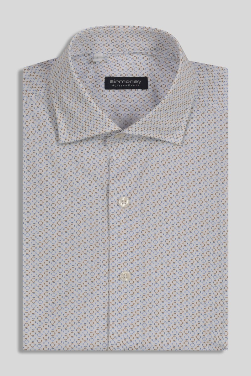 Camicia stretch fantasia