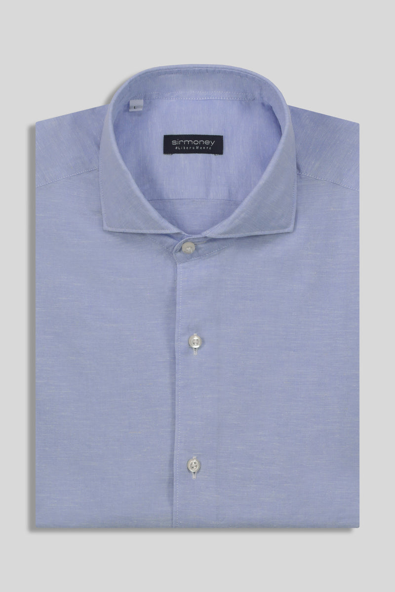 Camicia blend lino