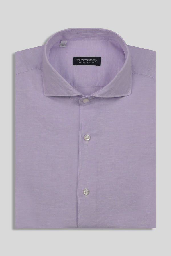 Camicia blend lino
