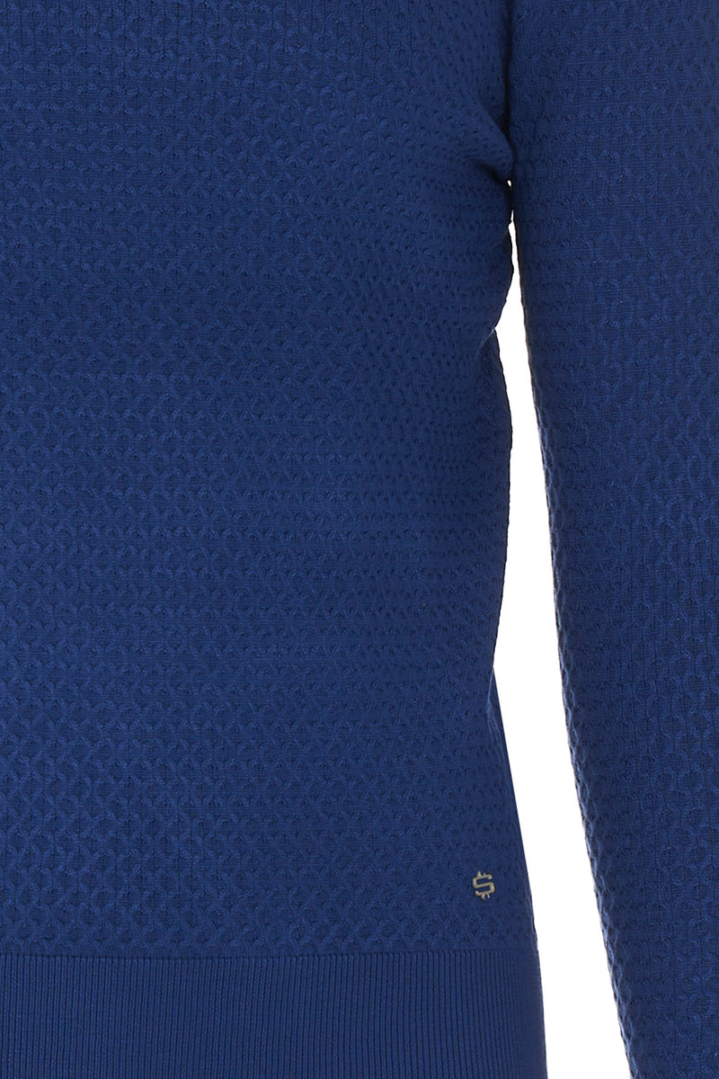 High neck sweater