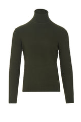 High neck sweater