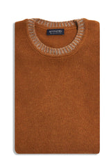 Contrast crewneck
