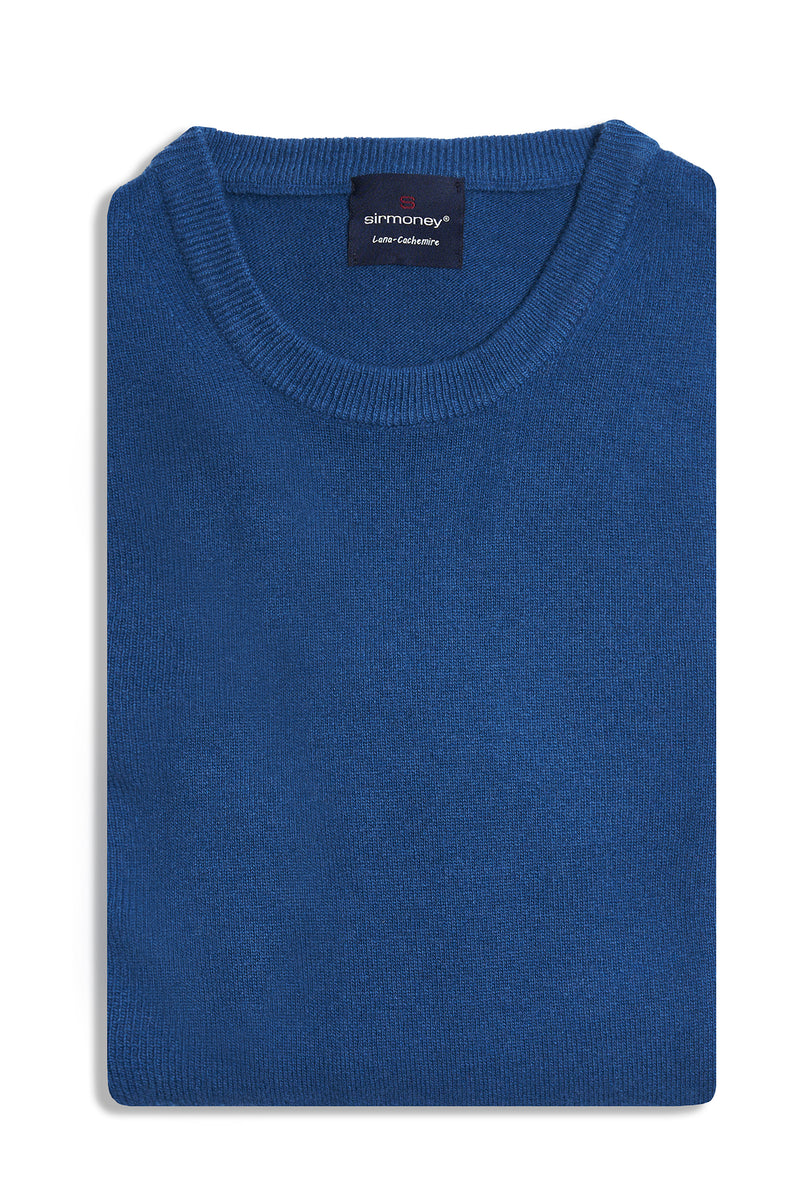 Solid color crewneck