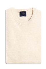 Solid color crewneck