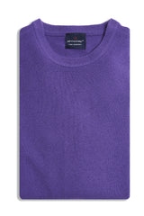 Solid color crewneck