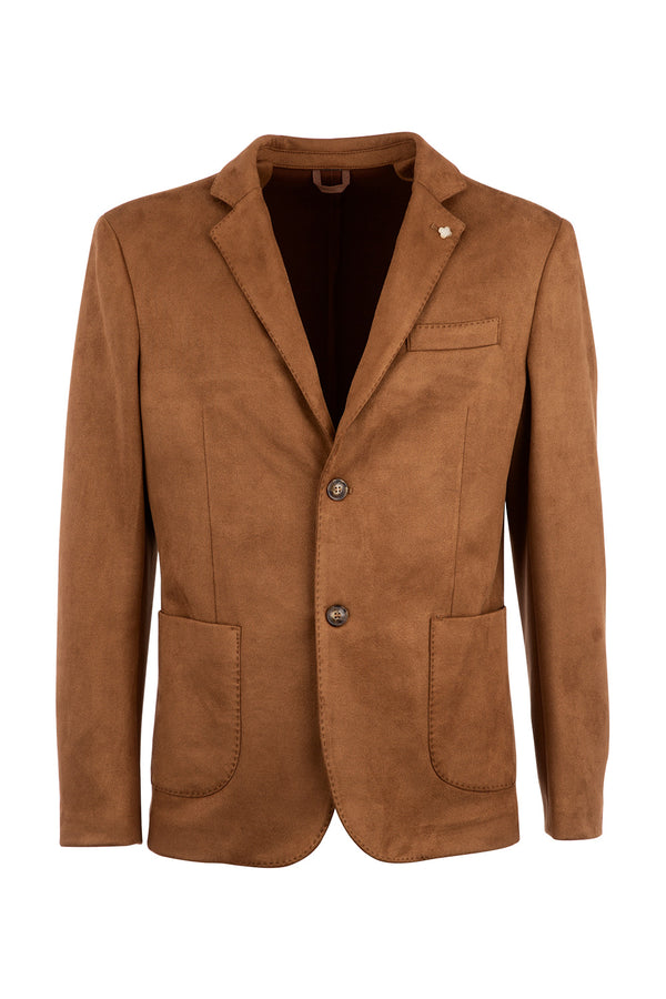 Faux leather jacket