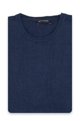 Blue crewneck
