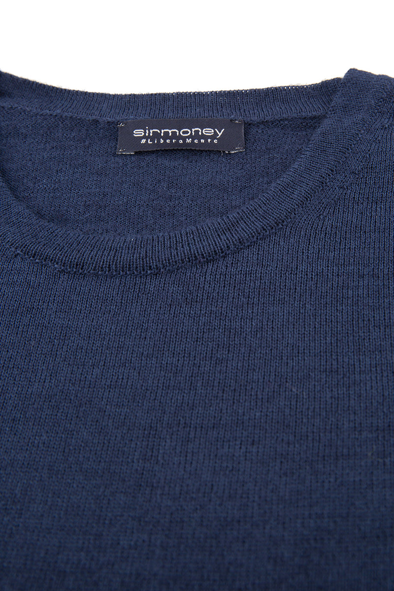 Blue crewneck