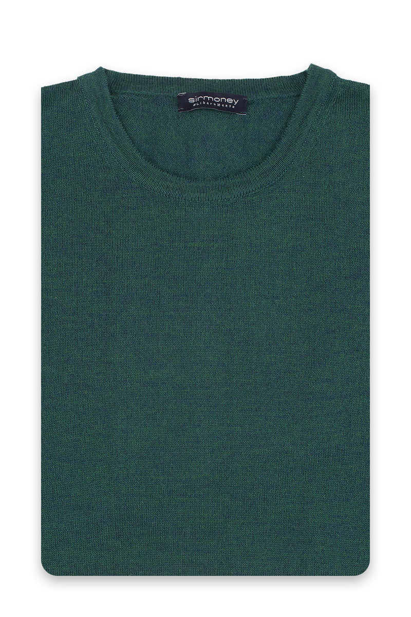 Blue crewneck