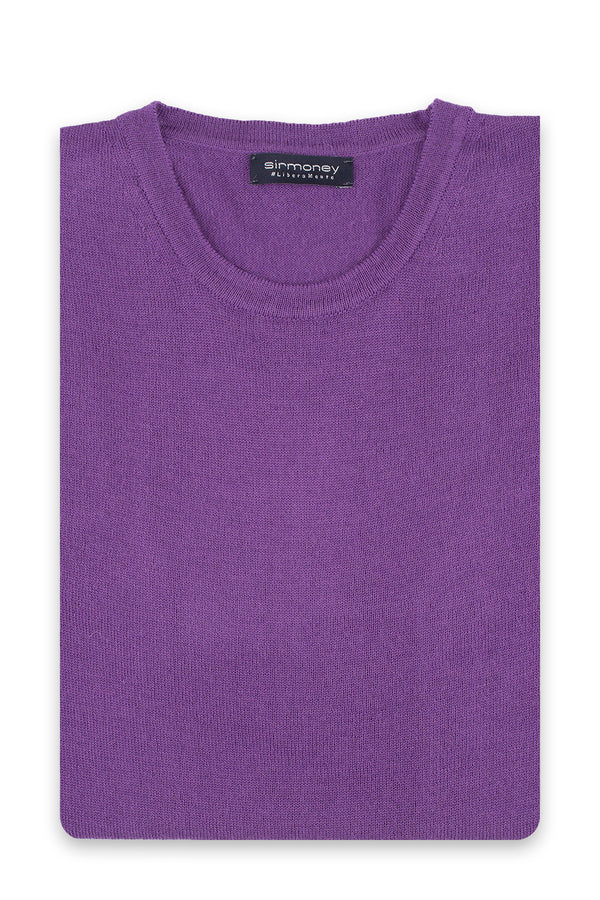 Girocollo blu