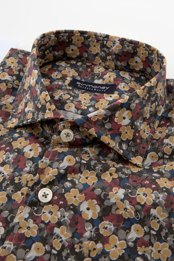 Flower print shirt