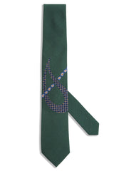Krawatte mit Kaschmirdetail