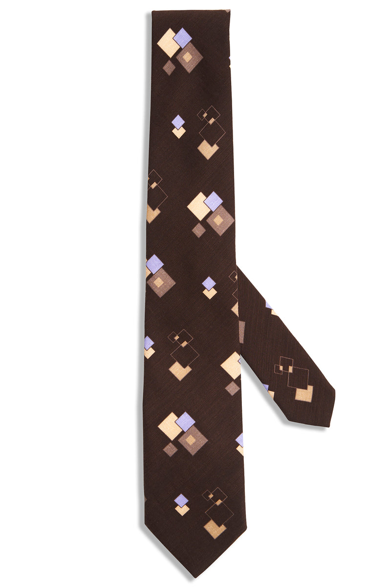 Cravatta fantasia cornici