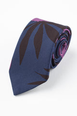 Cravatta disegno floreale