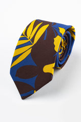 Floral design tie