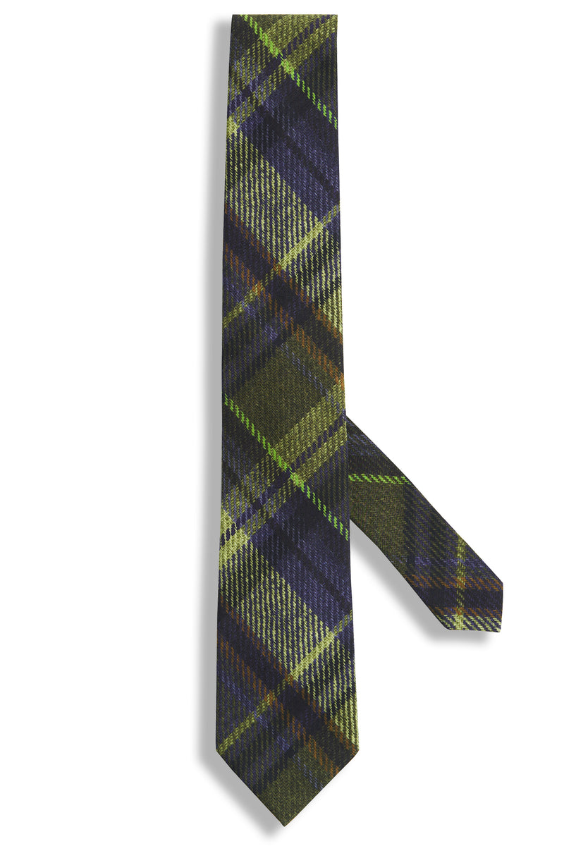 Classic tartan tie