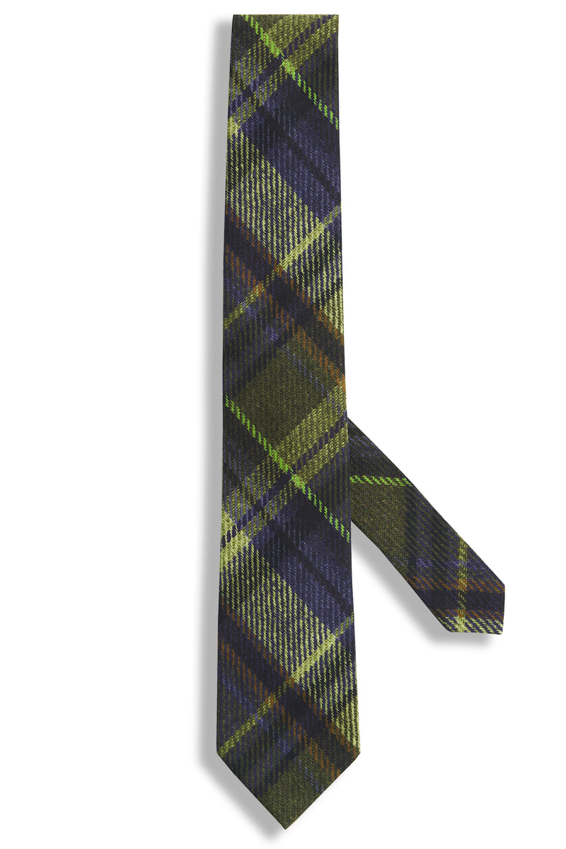 Klassische Tartan-Krawatte