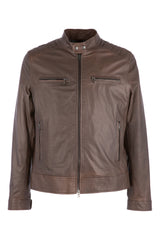 Biker aus Leder