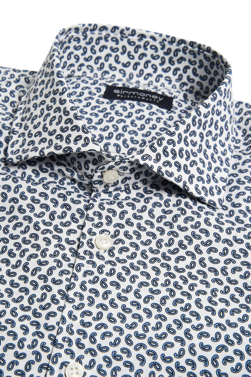 Micro cashmere shirt