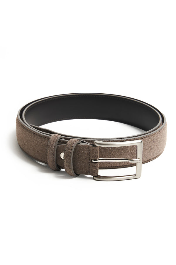 Suede belt
