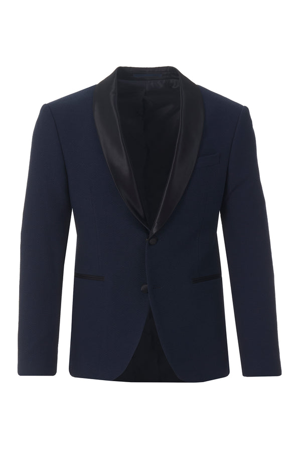 Tuxedo jacket in jersey