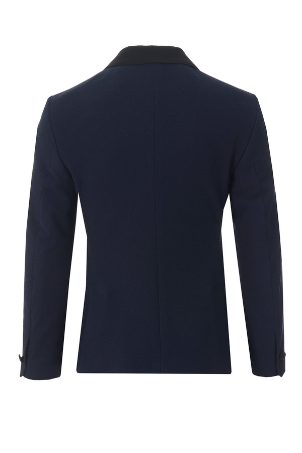 Tuxedo jacket in jersey