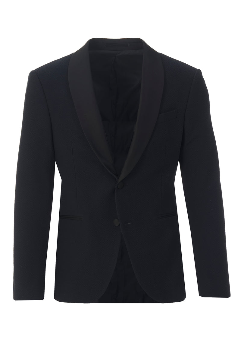 Tuxedo jacket in jersey