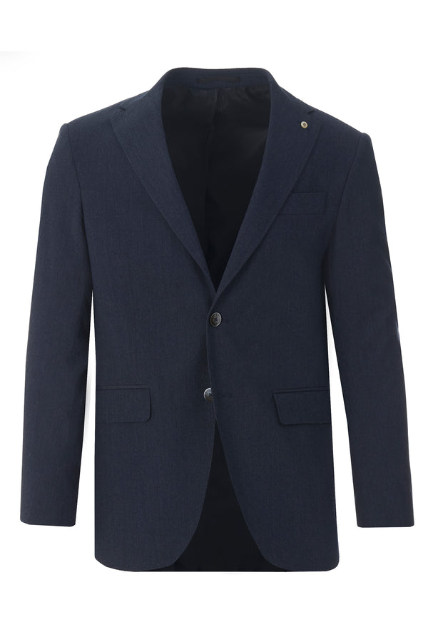 Flannel blazer